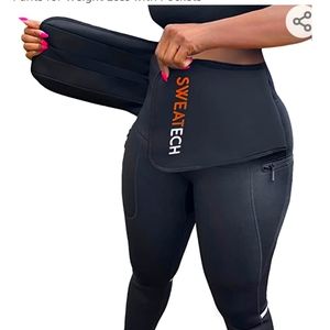 waist training sweat tights